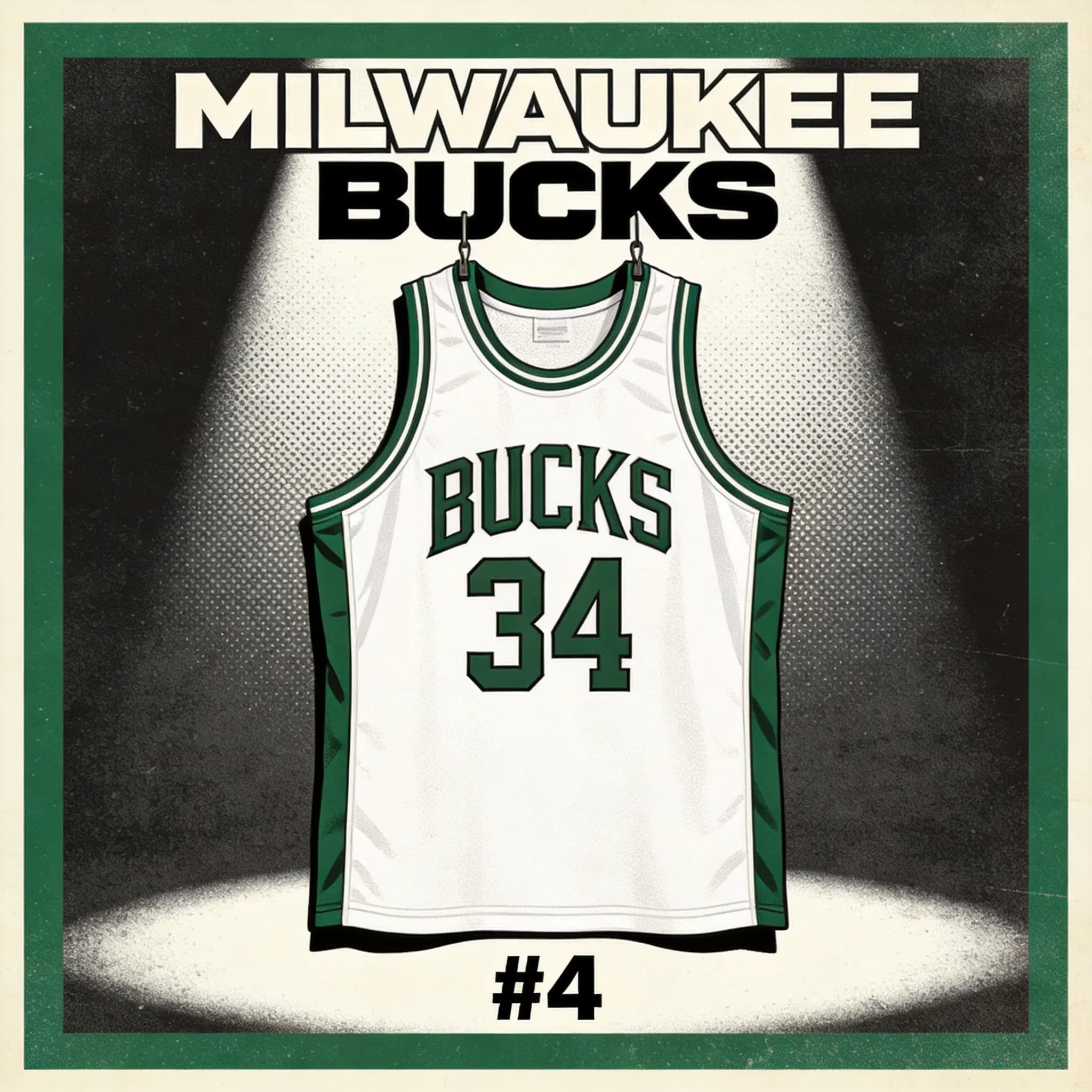 Championship White — Giannis's Bucks Association Jersey