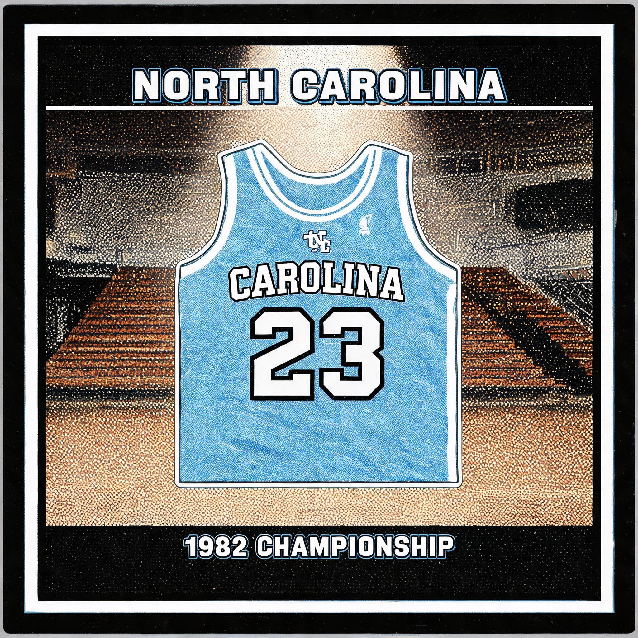 The Origin Jersey — Jordan's UNC Tar Heels #23