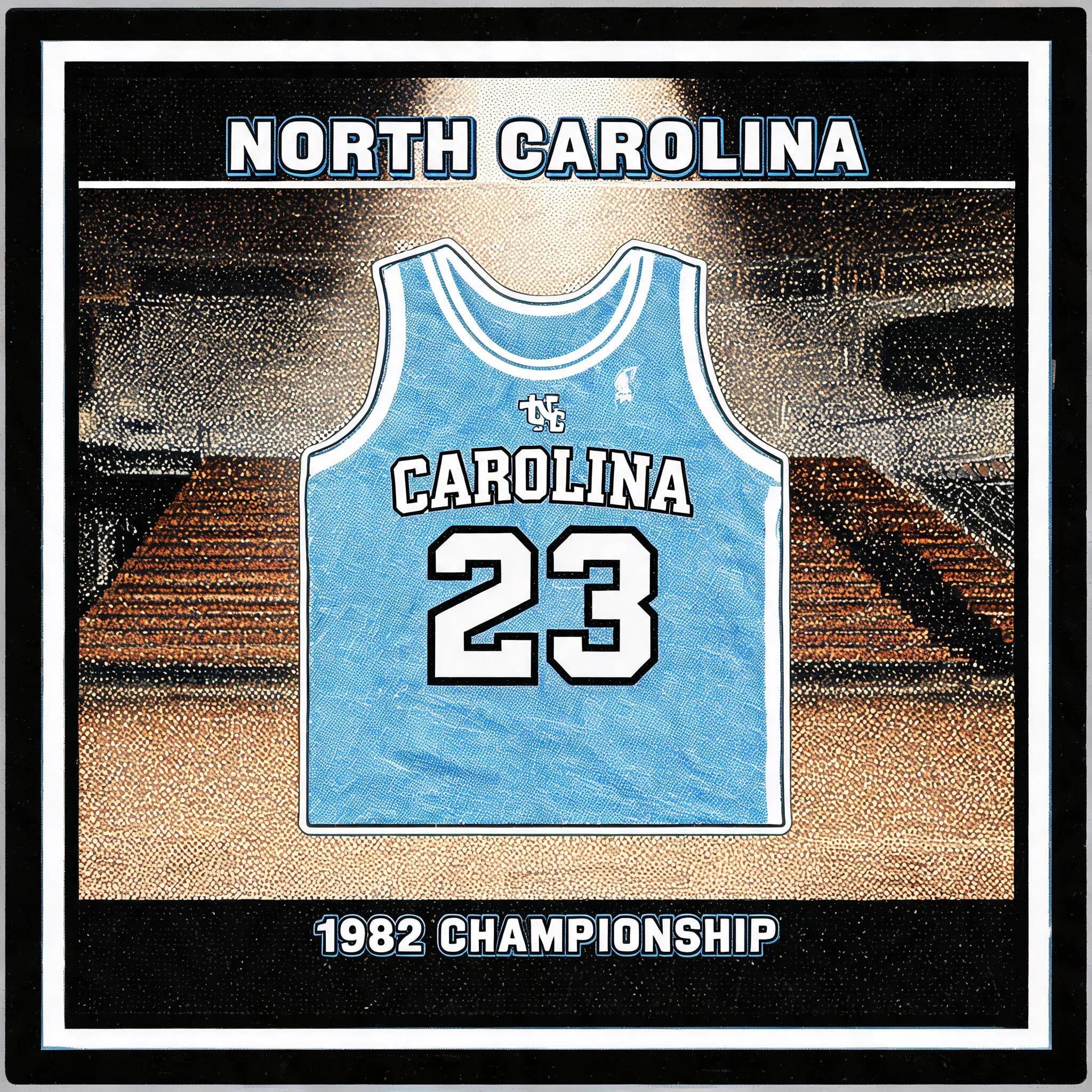 The Origin Jersey — Jordan's UNC Tar Heels #23
