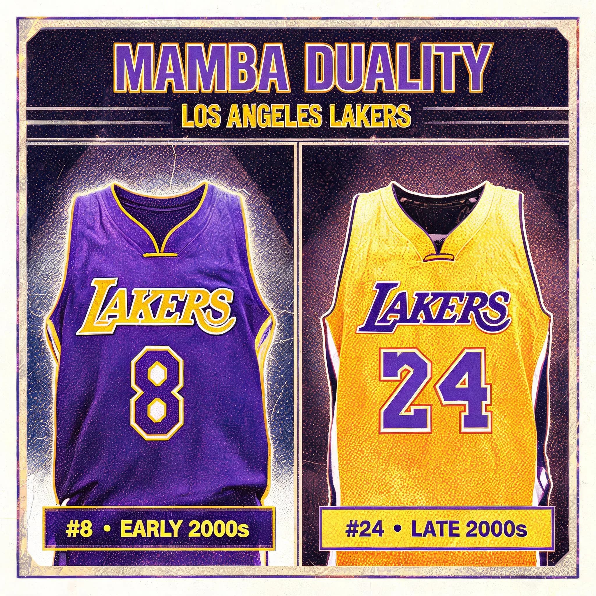 Kobe Bryant — #8 vs #24: Two Numbers, Two Legends, One Jersey Debate
